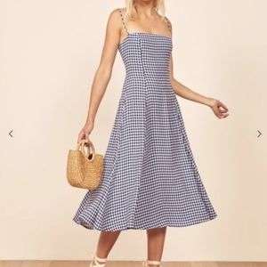 Reformation Vollare dress Madison Check SOLD OUT